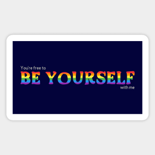 Be Yourself Magnet